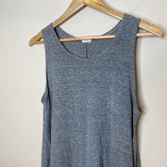 John Galt Brandy Melville Grey One Size Flowy Tank Dress - Picture 6 of 6